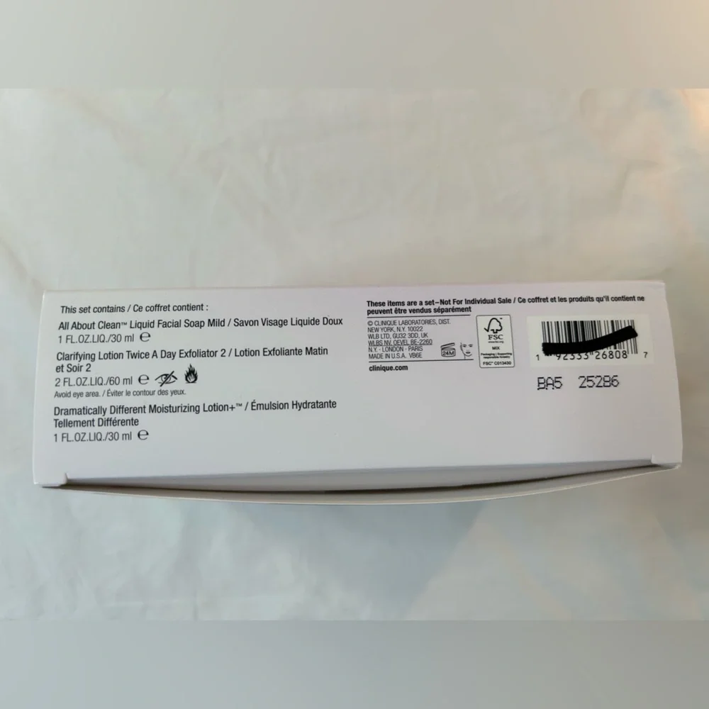 Clinique Mini Skincare Kit skin type‎ Dry Combination Travel NIB